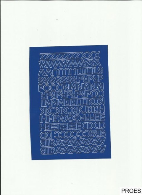 LITERY samop. 1cm (8) czarne ARTDRUK LITERY samop. 1cm (8) czarne ARTDRUK