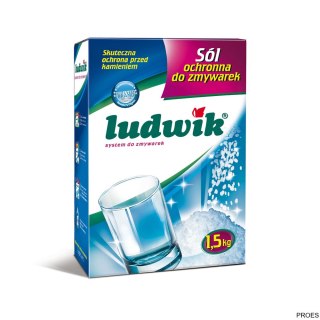 LUDWIK Sól 1.5 kg do zmywarek