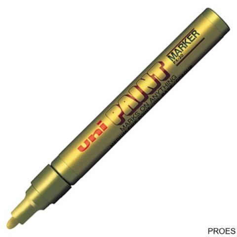Marker olejowy UNI PX-20 złoty UNPX20/DZL Marker olejowy UNI PX-20 złoty UNPX20/DZL