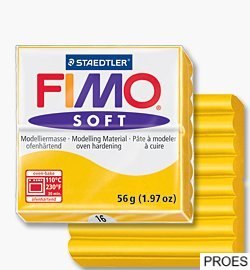 Kostka FIMO soft 57g, cielisty, masa termoutwardzalna, Staedtler S 8020-43