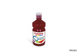 Farba tempera Premium 500ml, ciemnobrązowy, Happy Color HA 3310 0500-75