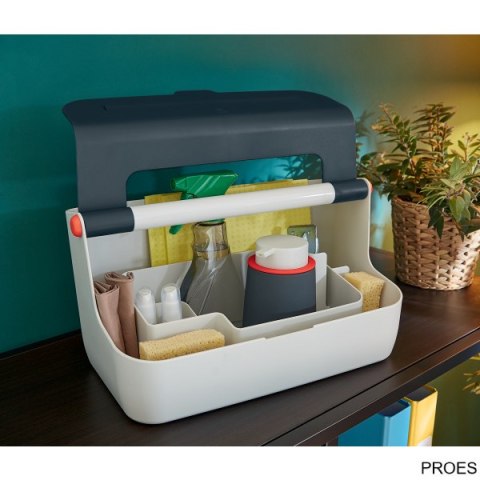 Pojemnik z uchwytem Leitz Cosy, szary 61250089