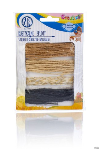 Sznurki naturalne - Rustykalne sploty ASTRA, 335119020