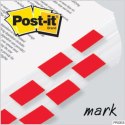 Zakładki indeksujące POST-IT 25x43mm czerwone 680-1 50sztuk 3M