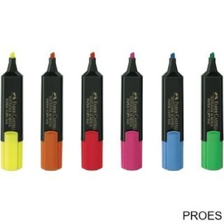 Zakreślacz TEXTLINER 48 Etui 6+2szt gratis FABER-CASTELL 154862