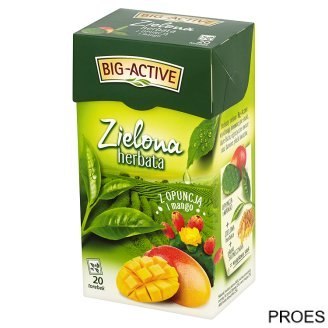 Herbata BIG-ACTIVE kwiat opuncji 100g liściasta zielona