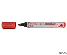 Marker permanentny 2150 czerwony 110166 D.RECT