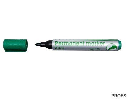 Marker permanentny 2150 zielony 110168 D.RECT