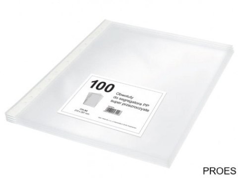 Obwoluta superprzezroczysta A4, 100 sztuk 9574294 Herlitz