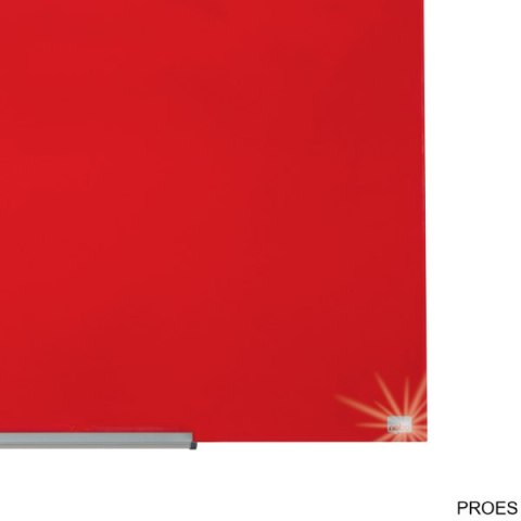 Szklana tablica Nobo Impression Pro 1000x560mm, czerwona Szklana tablica Nobo Impression Pro 1000x560mm, czerwona