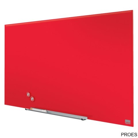 Szklana tablica Nobo Impression Pro 1000x560mm, czerwona Szklana tablica Nobo Impression Pro 1000x560mm, czerwona