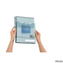 Folder Leitz Combifile, poszerzany, niebieski, folia 3 szt., 200 mic., 47270035 (X)