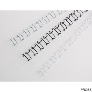 Grzbiety drutowe GBC A4 21L 6mm białe (100szt) IB165085