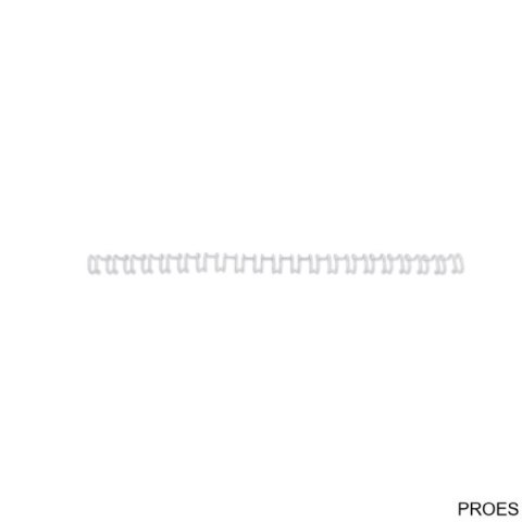 Grzbiety drutowe GBC A4 21L 6mm białe (100szt) IB165085