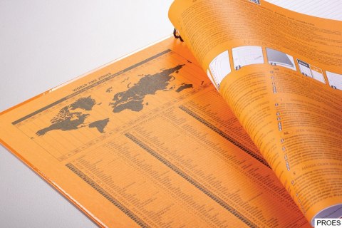 Kołonotatnik A4 80 kartek, kratka / tagi, INTERNATIONAL, OXFORD, 100103664