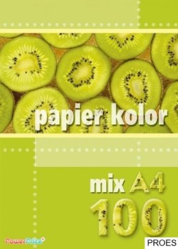 Papier xero A4 mix kolorów (100 arkuszy) KRESKA 229