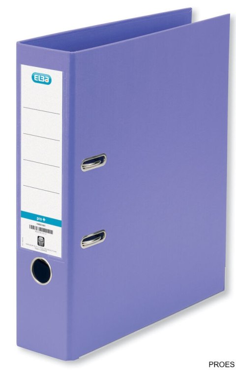 Segregator A4 80mm ELBA PRO+ fioletowy 100202167 Segregator A4 80mm ELBA PRO+ fioletowy 100202167