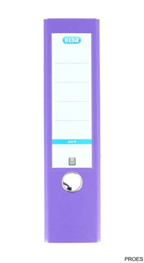 Segregator A4 80mm ELBA PRO+ fioletowy 100202167 Segregator A4 80mm ELBA PRO+ fioletowy 100202167