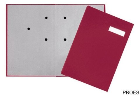 Teczka do podpisu PP DURABLE 20-częściowa czerwona 24192-11 Teczka do podpisu PP DURABLE 20-częściowa czerwona 24192-11
