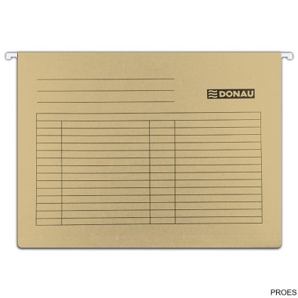 Teczka zawieszana brązowa 230g 7410905-02 DONAU