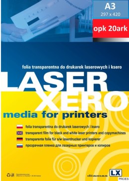 Folia A3 do drukarek laser LX (20) ARGO 413033