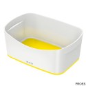 MyBox Pojemnik bez pokrywki, biało-żółty 52571016