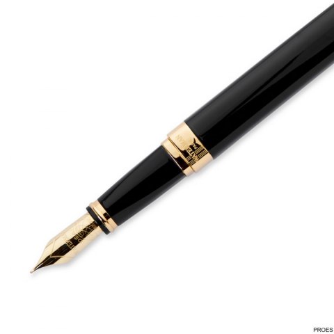 Pióro wieczne (F) EXCEPTION SLIM LAKA CZARNA GT WATERMAN S0636930 Pióro wieczne (F) EXCEPTION SLIM LAKA CZARNA GT WATERMAN S0636930