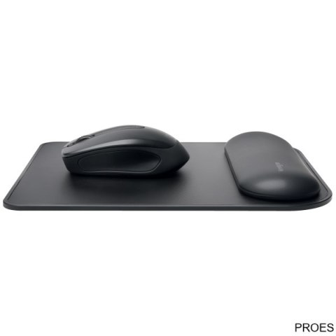 Podkładka pod mysz i nadgarstek Kensington ErgoSoft do myszy standardowej, czarna K52888EU Podkładka pod mysz i nadgarstek Kensington ErgoSoft do myszy standardowej, czarna K52888EU