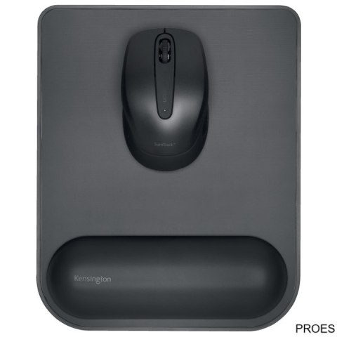 Podkładka pod mysz i nadgarstek Kensington ErgoSoft do myszy standardowej, czarna K52888EU Podkładka pod mysz i nadgarstek Kensington ErgoSoft do myszy standardowej, czarna K52888EU
