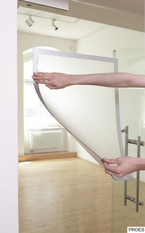 Ramka plakatowa DURAFRAME A2 srebrna 4995-23 (X)