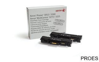 Toner XEROX 106R02782 2x3000 str on Phaser 3052/3260/WorkCentr