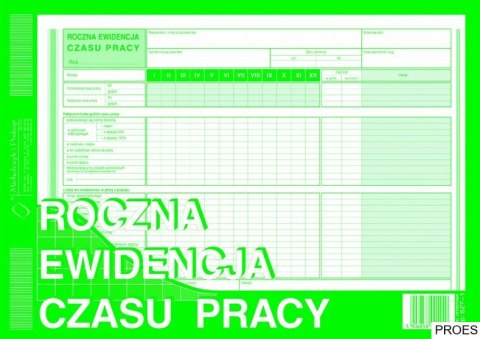 527-1 REC Roczna ewid.czasu pr pracy MICHALCZYK I PROKOP