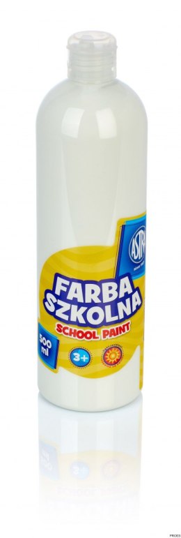 Farba szkolna Astra 500 ml - biała, 83410904