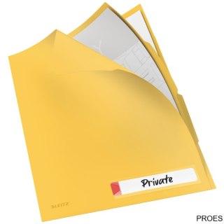 Folder A4 z 3 przegródkami Leitz Cosy, żółta 47160019