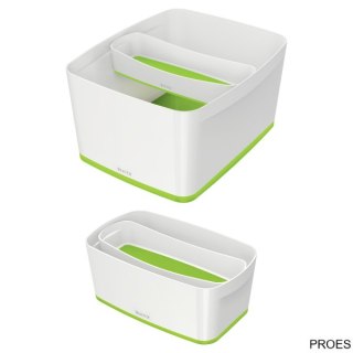 MyBox Organizer podłużny, biało-zielony 52581054