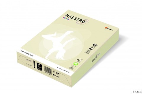 Papier xero MAESTRO COLOR A4 80g BE66 wanilia