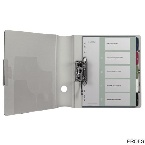 Przekładki plast. do nadruku tekstu na kartę, Leitz Style, 1-5 12350000 (X) Przekładki plast. do nadruku tekstu na kartę, Leitz Style, 1-5 12350000 (X)