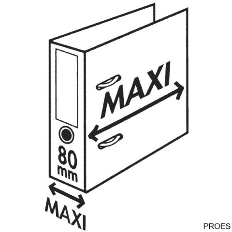 Segregator A4/80mm biały ESSELTE No.1 POWER PLUS 624075 Segregator A4/80mm biały ESSELTE No.1 POWER PLUS 624075