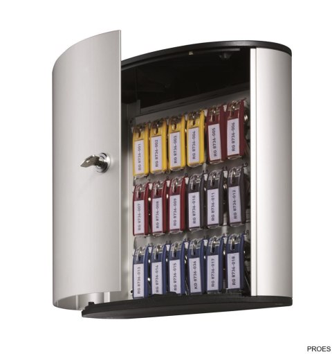 Szafka DURABLE na 18 kluczy srebrna 195123 Szafka DURABLE na 18 kluczy srebrna 195123