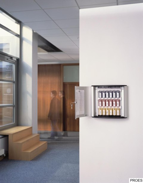 Szafka DURABLE na 18 kluczy srebrna 195123 Szafka DURABLE na 18 kluczy srebrna 195123