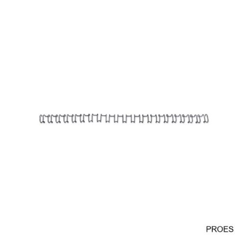 Grzbiety drutowe GBC A4 21L 12mm czarne (100szt) IB165320 (X)