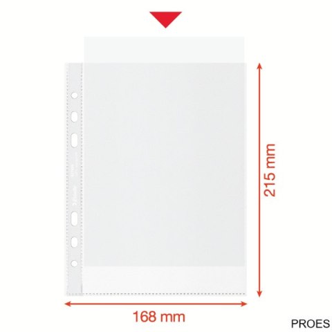 Koszulka groszkowa Recycled Premium PP 70 mic. A5 , 100 szt. Esselte 627495