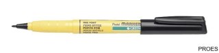 Marker do tkanin czarny NM10-A PENTEL