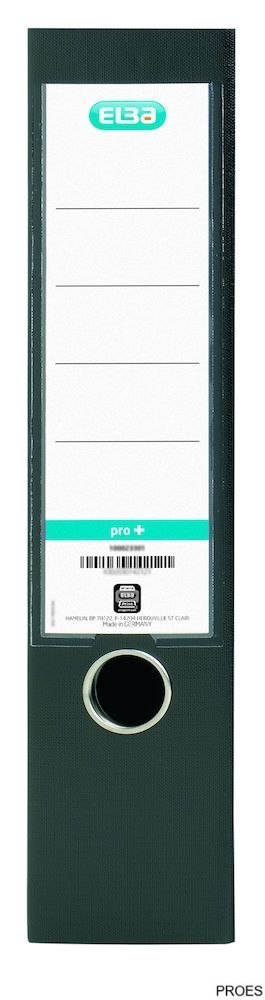 Segregator A4 80mm ELBA PRO+ czarny 100202169 Segregator A4 80mm ELBA PRO+ czarny 100202169