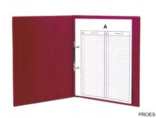 Segregator do akt osob. 6,5 cm 2r/d52 bordo TD-16-07 BIURFOL