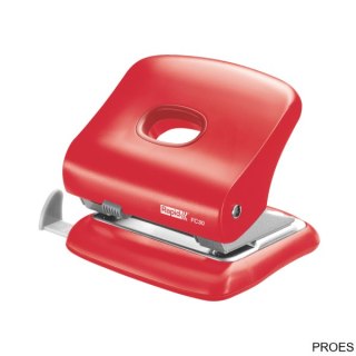Dziurkacz RAPID FC30 30kartek jasnoczerwony 5000360