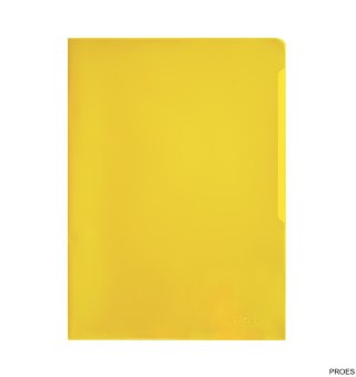 Obwoluta przezroczysta A4, PP 0,12mm Żółty, 100szt., 233704 DURABLE