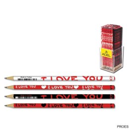 Ołówek I LOVE YOU D/72 AL130202