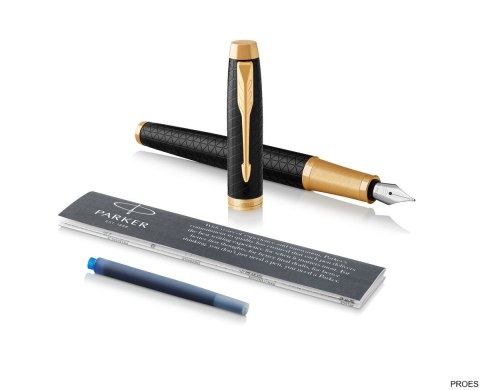 Pióro wieczne (F) PARKER IM PREMIUM BLACK GT 1931646, giftbox Pióro wieczne (F) PARKER IM PREMIUM BLACK GT 1931646, giftbox