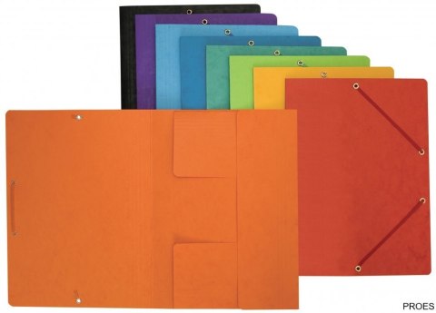 Teczka preszpanowa z gumką A4 BANTEX, czarna, 400087824 Teczka preszpanowa z gumką A4 BANTEX, czarna, 400087824